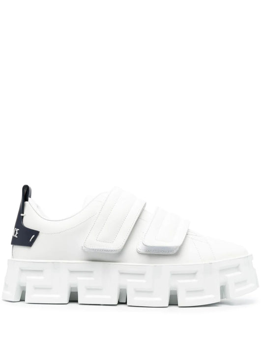 Versace Greca Labyrinth Low-Top Sneakers White