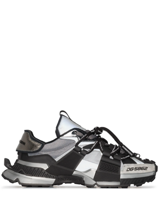 Dolce & Gabbana Space Silver Sneakers