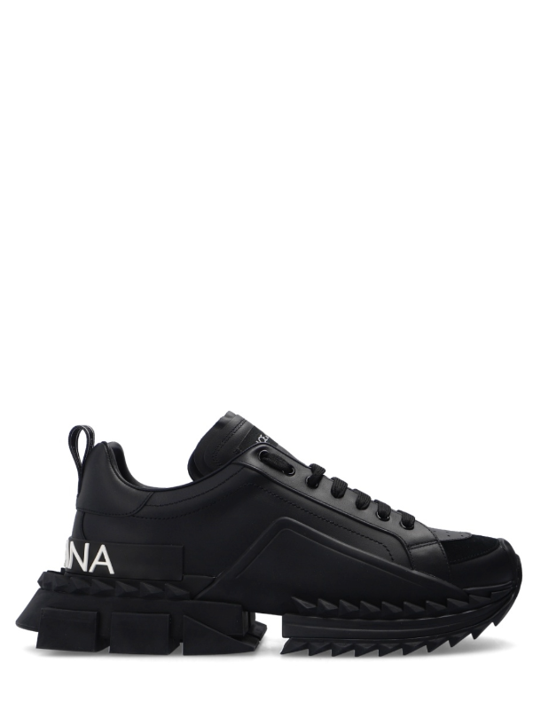 Dolce Gabbana Black Super King Sneakers HRR LUXURY