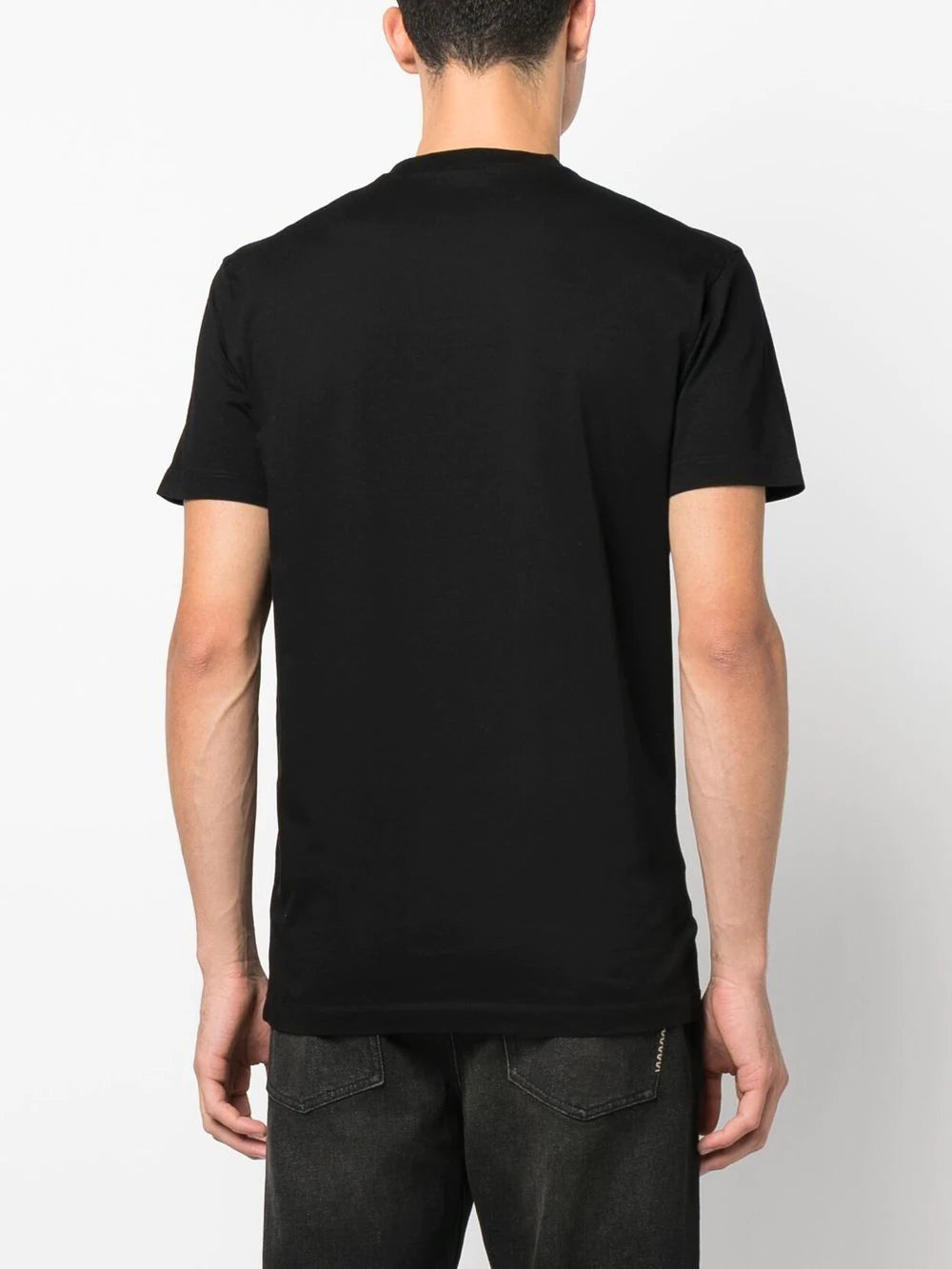 Dsquared2 Icon Dog Print T-Shirt Black