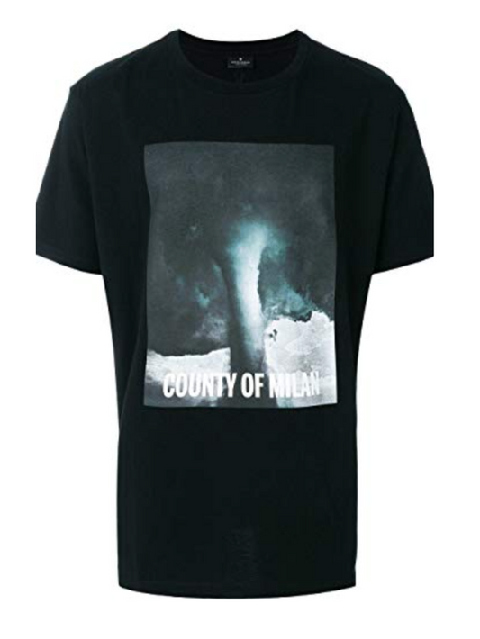 Marcelo Burlon County Of Milan Nepen Black T-Shirt