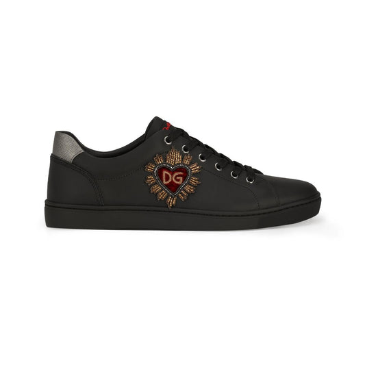 Dolce & Gabbana Crown Sneakers , Black