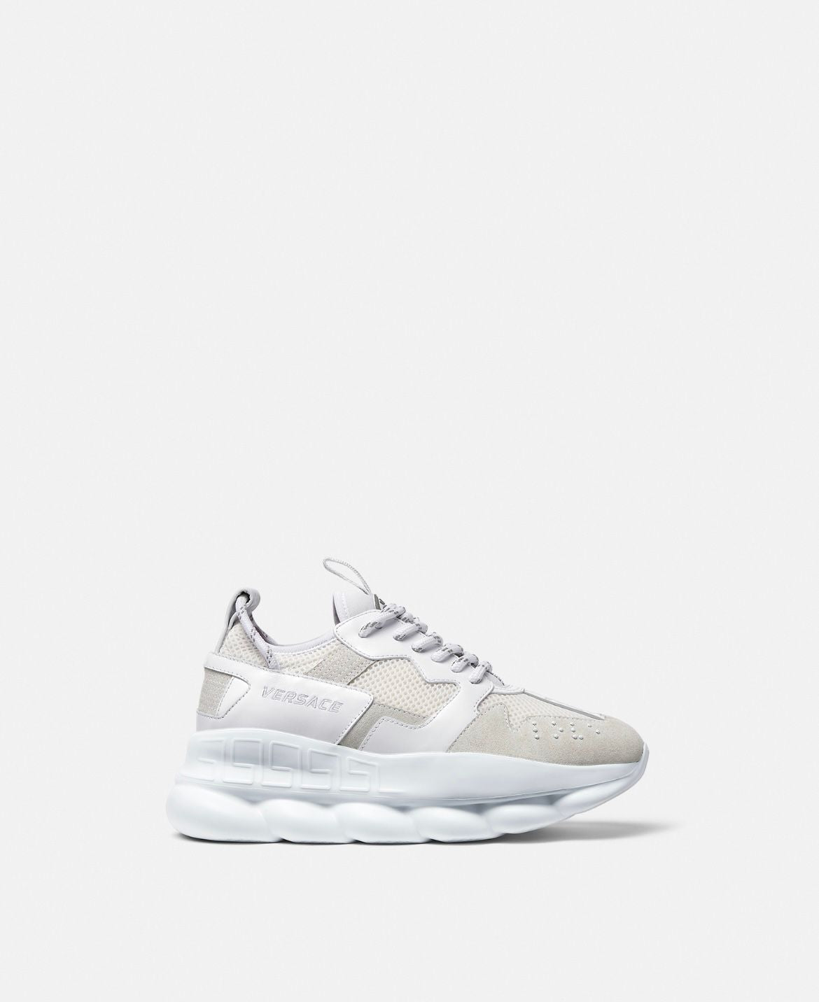 Versace Chain Reaction V2 White Sneakers