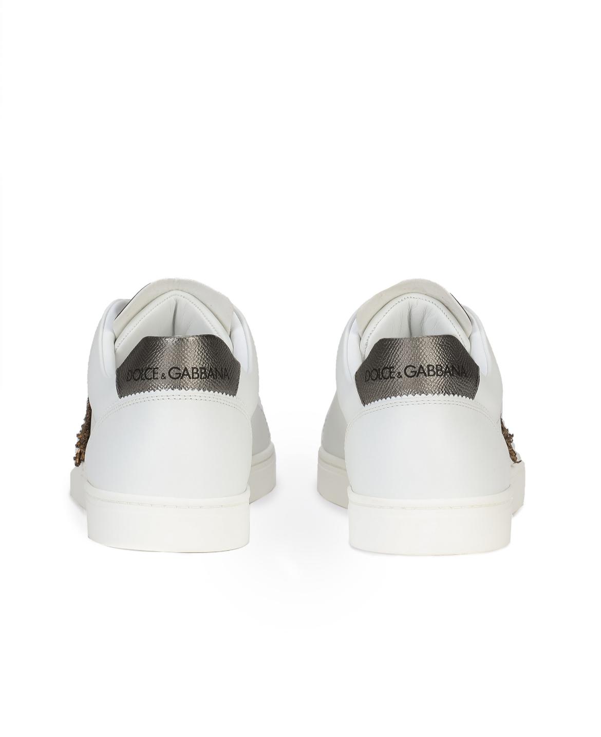 Dolce & Gabbana Crown Sneakers , White