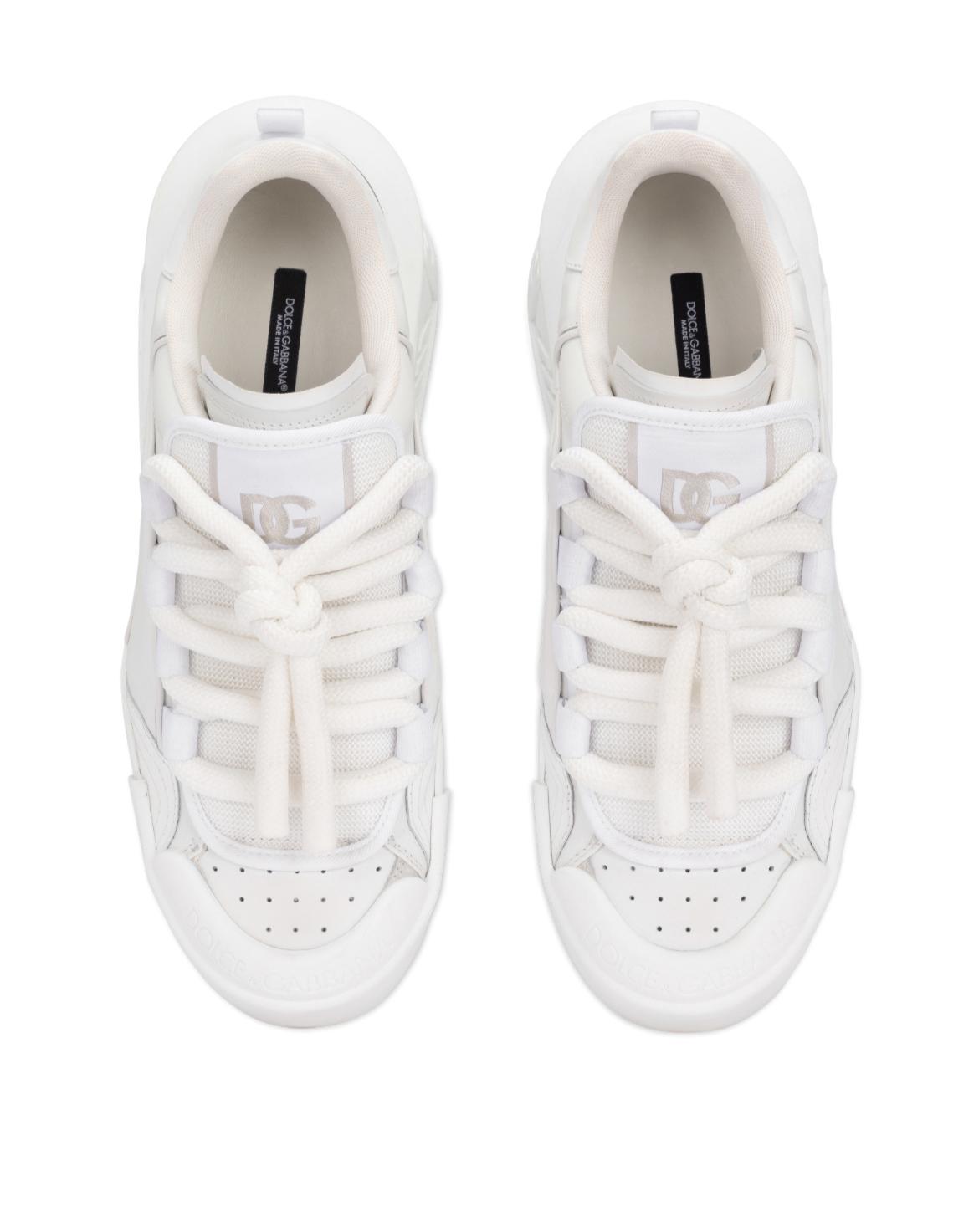 Dolce & Gabbana Portofino White Sneakers