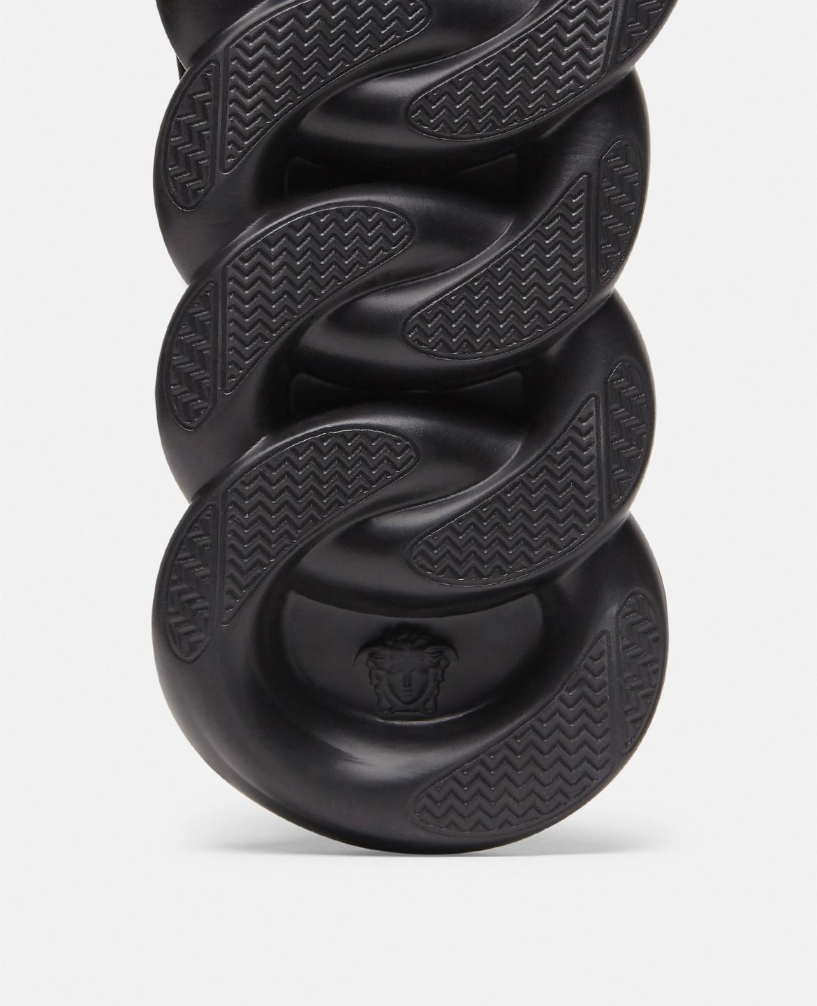 Versace Chain Reaction V2 Black Sneakers