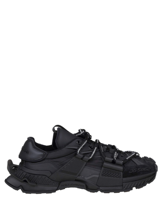 Dolce & Gabbana Space Black Sneakers