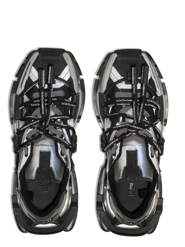 Dolce & Gabbana Space Silver Sneakers – HRR LUXURY Dolce & Gabbana Space Silver Sneakers – HRR LUXURY