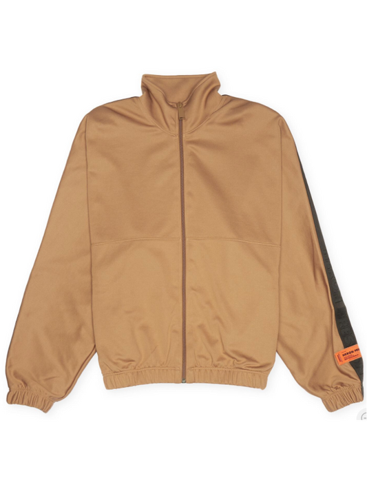 Heron Preston Tracktop Logo Tobacco Brown