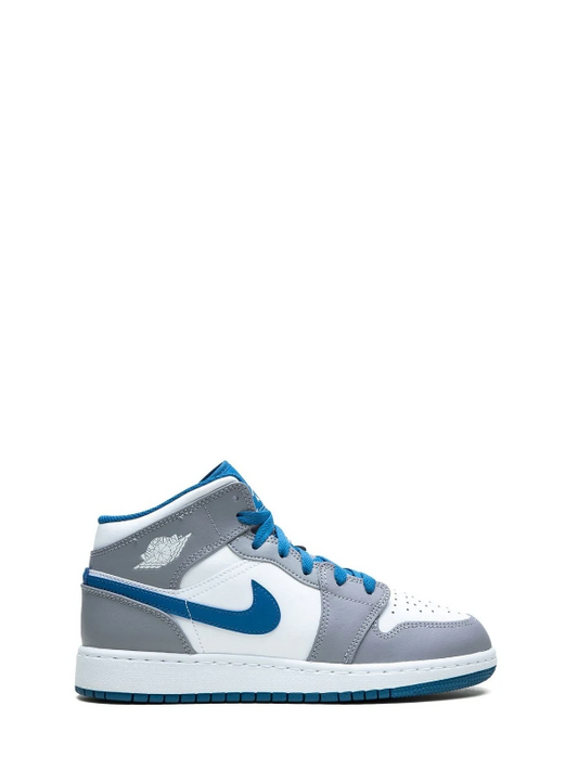 Nike Air Jordan 1 Mid Cement/True Blue