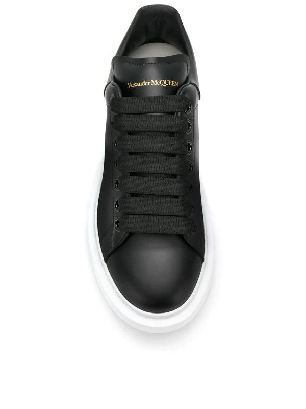 Alexander McQueen Oversized Low Top Sneakers Black White