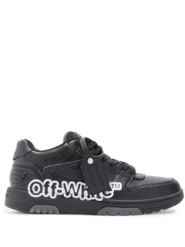Off-White Out Of Office Low-Top Sneakers Black