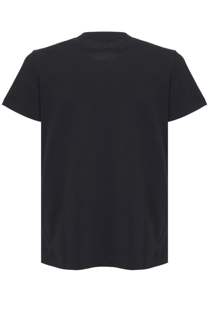 Balmain Logo Print T-Shirt Black & White