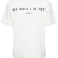 Ih Nom Uh Nit White Mask Print T-Shirt