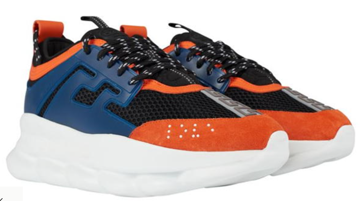 Versace chain reaction sneakers 2025 sale