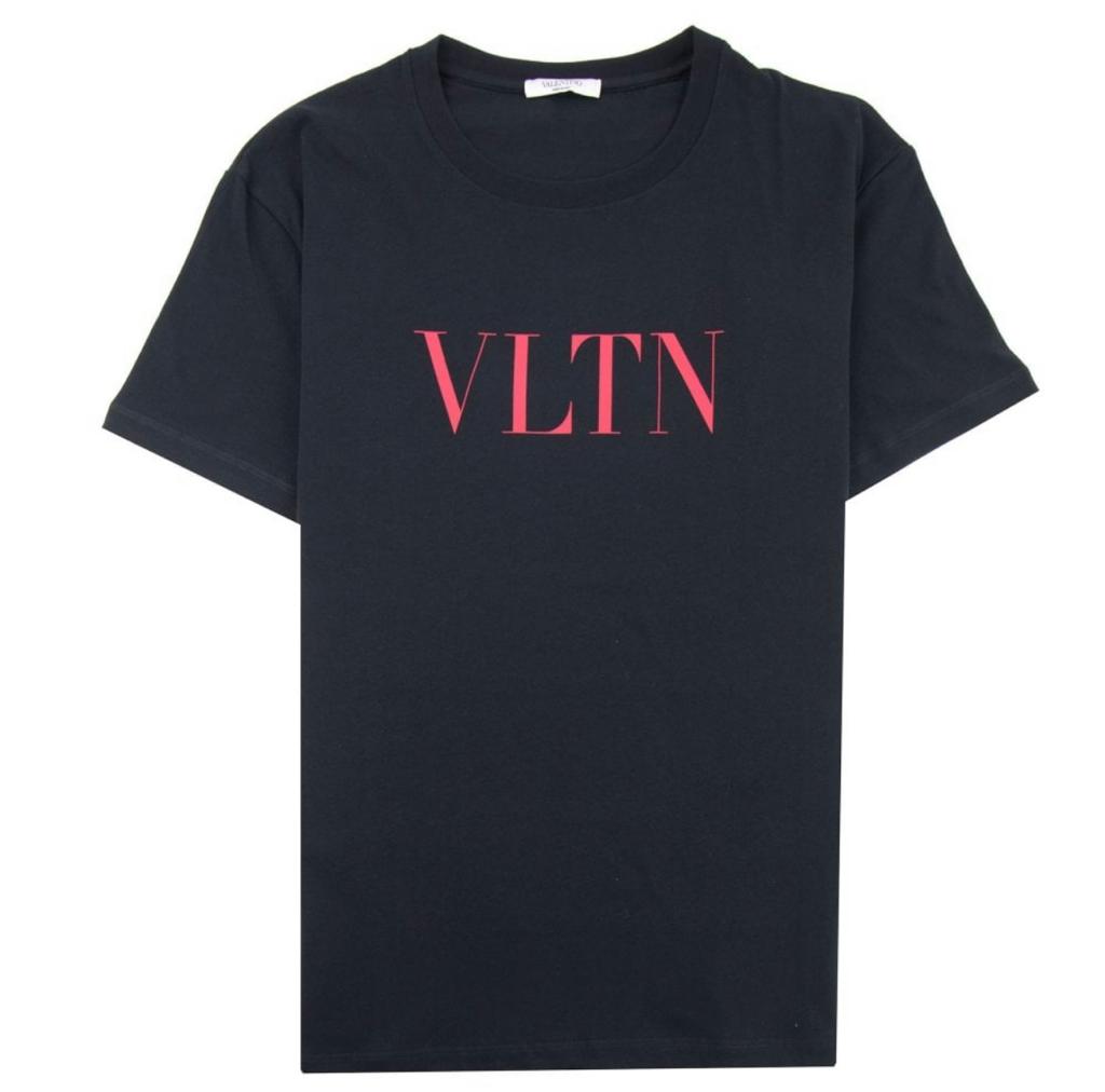 Valentino VLTN Black/Red Print T-shirt
