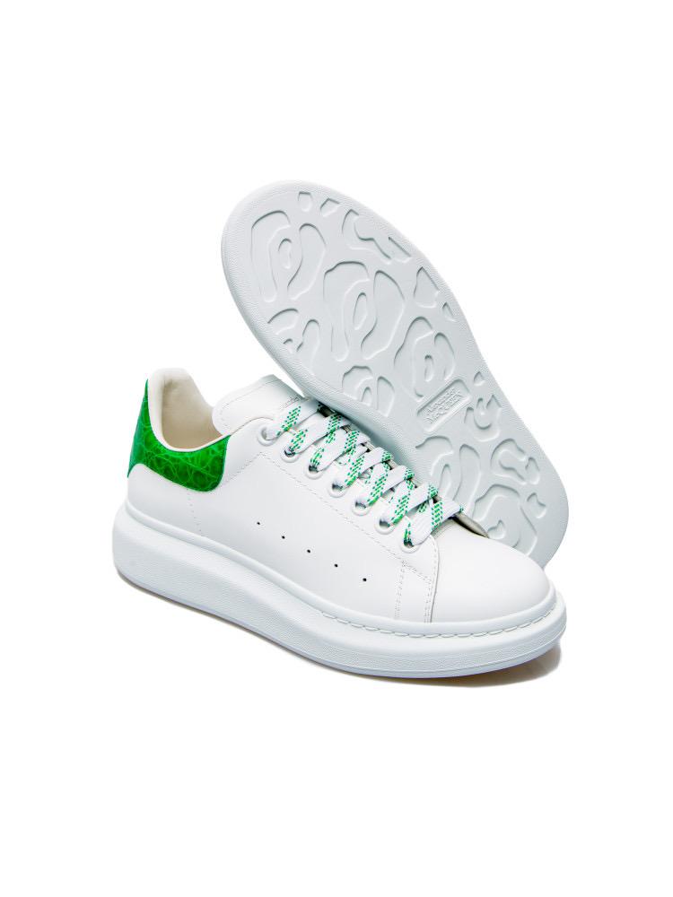 Alexander mcqueen white sales and green