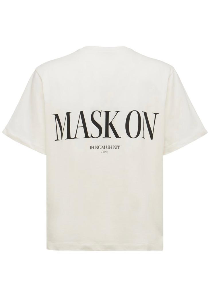 Ih Nom Uh Nit Cream White Marble Mask T-Shirt