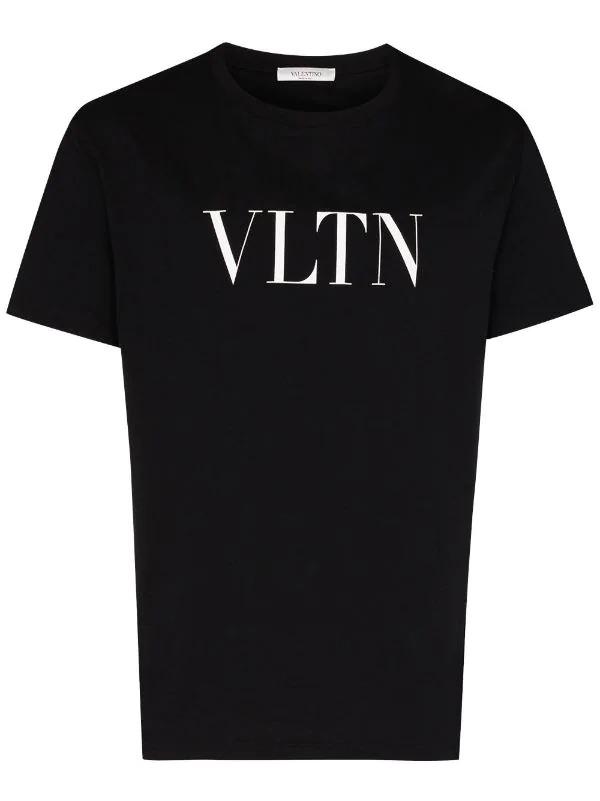 Tricou Valentino VLTN Print  Negru/Alb