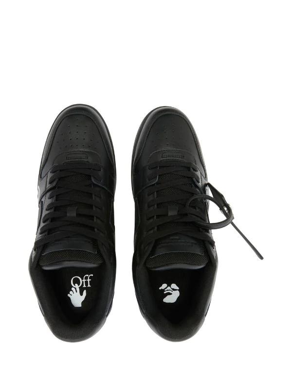 Off white black sneakers sale