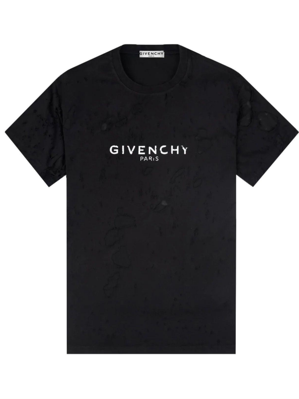 Givenchy Ripped T -shirt
