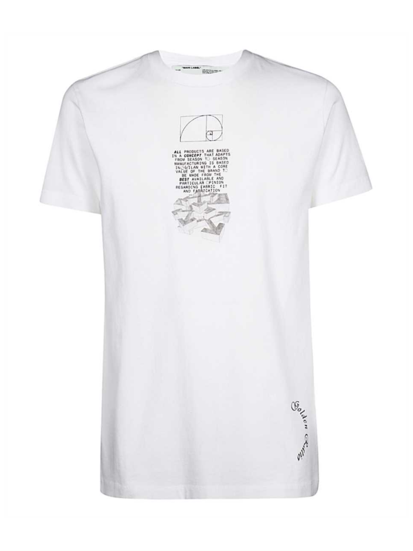 Off White Dripping Arrows T-shirt White/Black