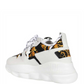 Versace Chain Reaction Alb/Auriu Sneakers