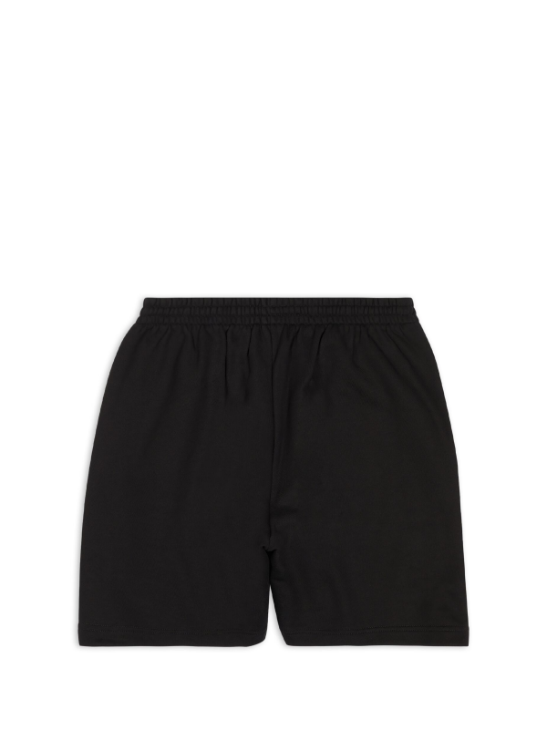 Balenciaga Political Campaign Sweat Shorts/Pantaloni Scurti In Black