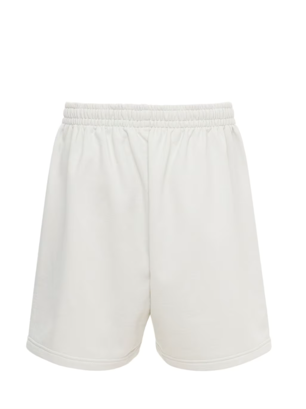 Balenciaga Political Campaign Sweat Shorts/Pantaloni Scurti In White