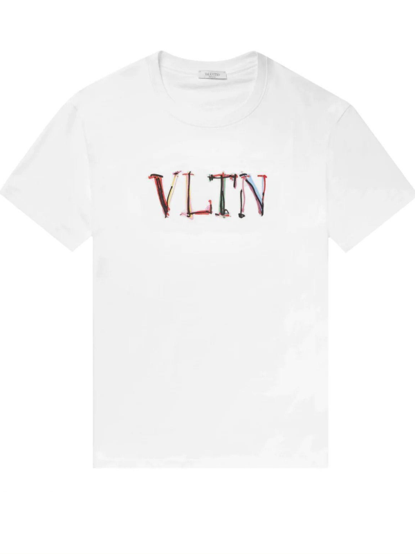 Tricou Valentino VLTN Print  Alb/Multicolor