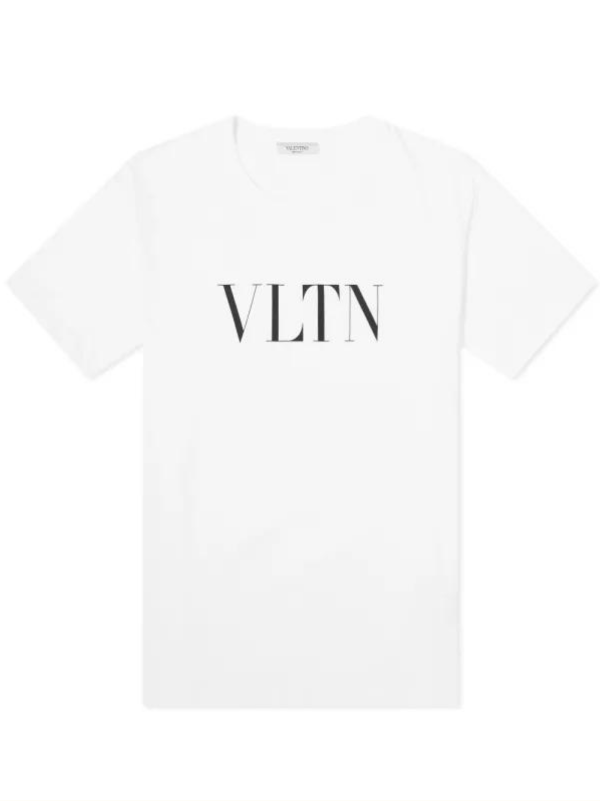 Tricou Valentino VLTN Print  Alb/Negru