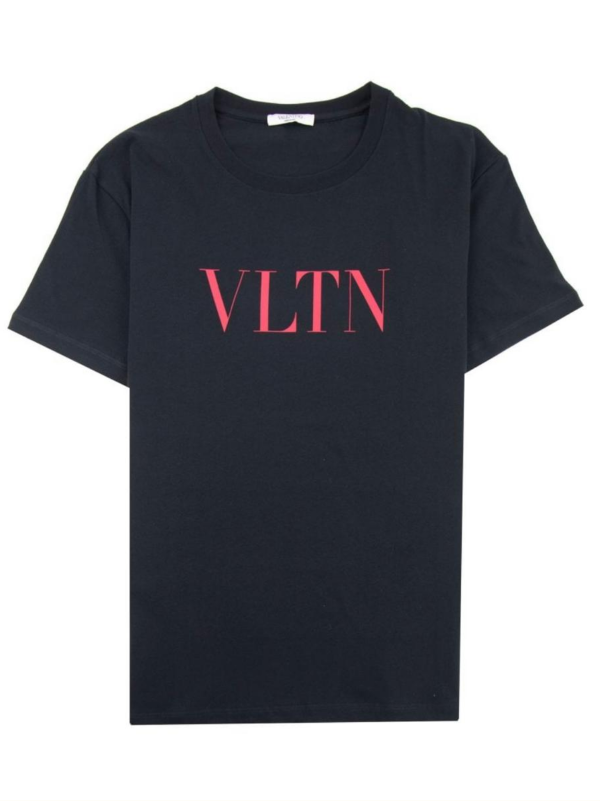 Valentino VLTN Black/Red Print T-shirt