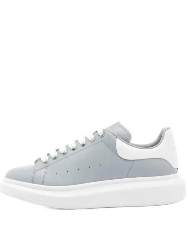 Alexander McQueen Oversized Sneakers Grey/White